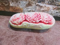 حکاکی هندوانه برای یلدای عروس