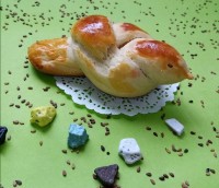 نان به شکل پرنده