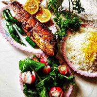 ماهی کباب در فر