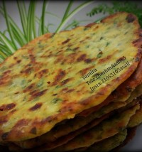 نان سیب زمینی باسبزیجات معطر