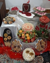 میز شب یلدای ما