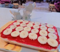 چیز کیک _ بدون قالب کمر بندی