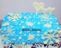 کیک و ژله زمستانی