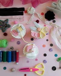 این داستان کاپ کیک های خیاطی...