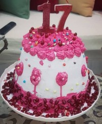 کیک تولد خواهری