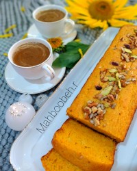 کیک کدو حلوایی زنجبیلی