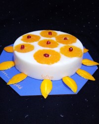 دسر مغزدار پرتقال