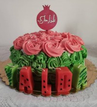 کیک یلدایی