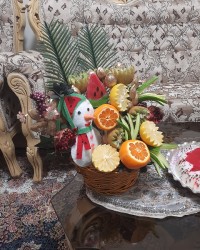 سبد میوه برای یلدای دخترم