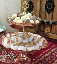 باسلوق و شیرینی سنتی قزوین خودم پز