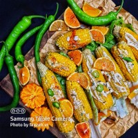 بلال آب پز کره ای با سیر وسس مایونز تند