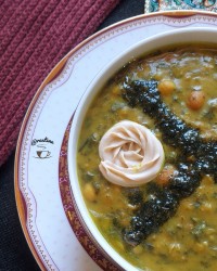 آش گندم ساده