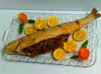 ماهی شکم پر گیلان ناهار امروزم ♥️♥️♥️