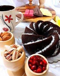 کیک عصرانه کاکائویی