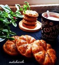 کلوچه ارده و خرما