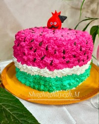 کیک هندوانه ایی