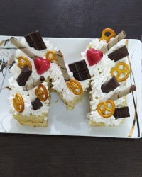 کیک تخته ای در تابه رژیمی