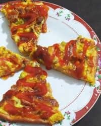 پیتزا گوجه فرنگی