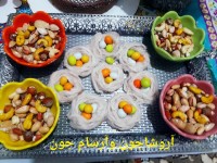 بیسکوئیت پشمک یلدایی