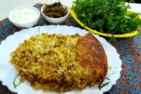 دال عدس پلو