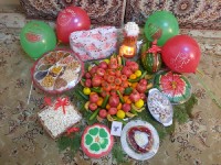 ژله گل انار یلدایی