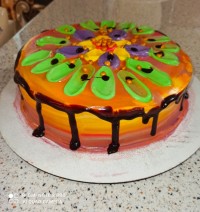 کیک خامه ای ❤️❤️