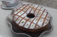 کیک سیب مغزدار