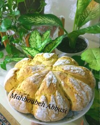 نان مغزدار کدو حلوایی