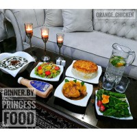 خوراک مرغ پرتقالی