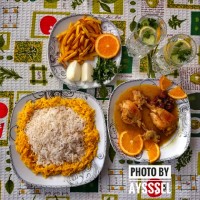 خوراک مرغ پرتقالی