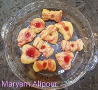 شیرینی آلمانی (مربایی ، مشهدی) بدون فر