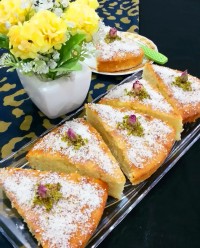 کیک عصرانه نارگیلی