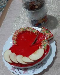 اینم از چیز کیک یخچالی من