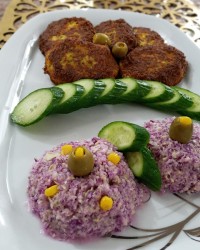 کوکو شوید با سیب زمینی