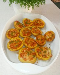 سیب زمینی شکم پر ،جای همگی خالی