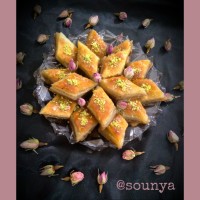 باقلوا ی یزدی باخمیر خانگی