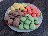 بیسکویت دکمه ای