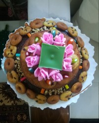 کیک تولد گل پسرم