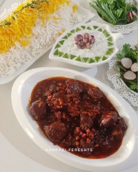 خورش مرغ ناردونی