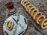 رولت سیب دارچین