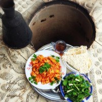 خوراک مرغ تنوری