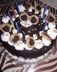 ?کیک تولد داداش گلم ?