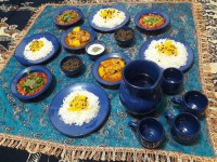 شام خوشمزه جاتون سبز