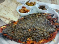 ماهی قزل آلای شکم پر