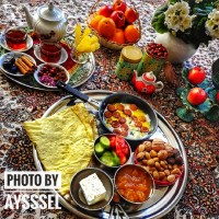 صبحانه چالش عکس قدیمی