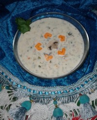 سوپ خامه و قارچ