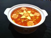 خوراک لوبیا و کدوسبز