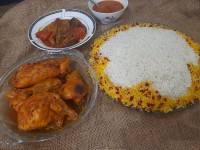 زرشک پلو بامرغ مجلسی با طعم متفاوت??