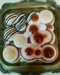 کرم پنیری سه رنگ