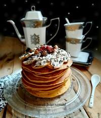 پنکیک کدو حلوایی